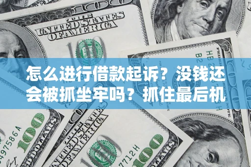 北京怎么进行借款起诉？没钱还会被抓坐牢吗？抓住最后机会！