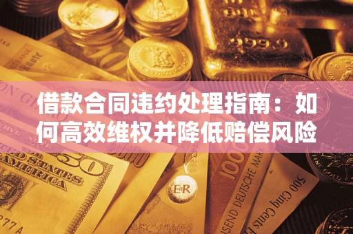 北京借款合同违约处理指南：如何高效维权并降低赔偿风险？